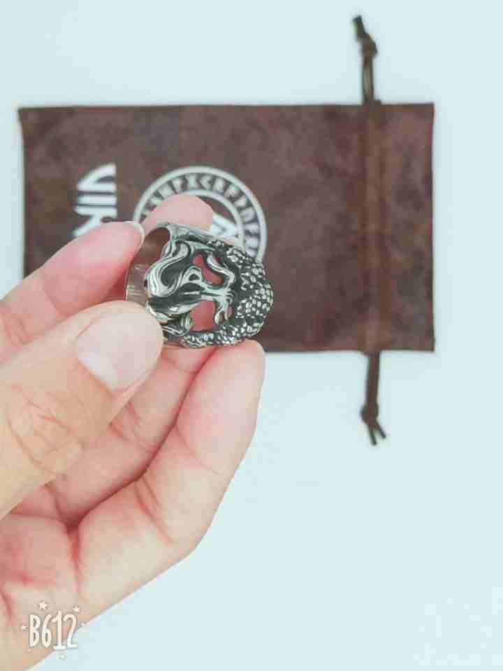 Mythical Vikings Guarding The World Tree Of Life Ring