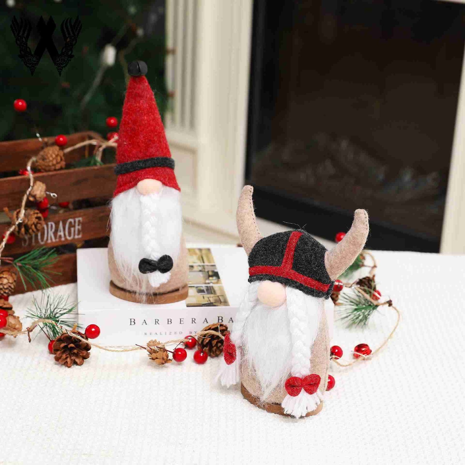 Christmas Rudolph Viking Dwarf Decoration Gift